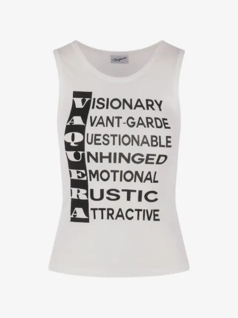 Vaquera printed top