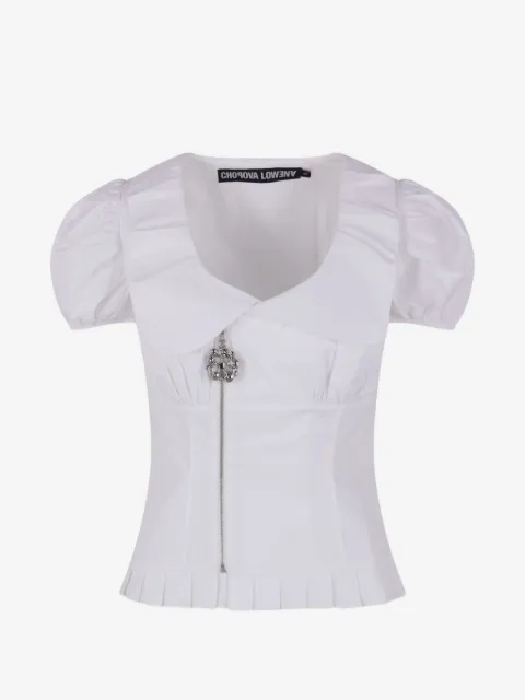 Chopova Lowena Spike pleated blouse
