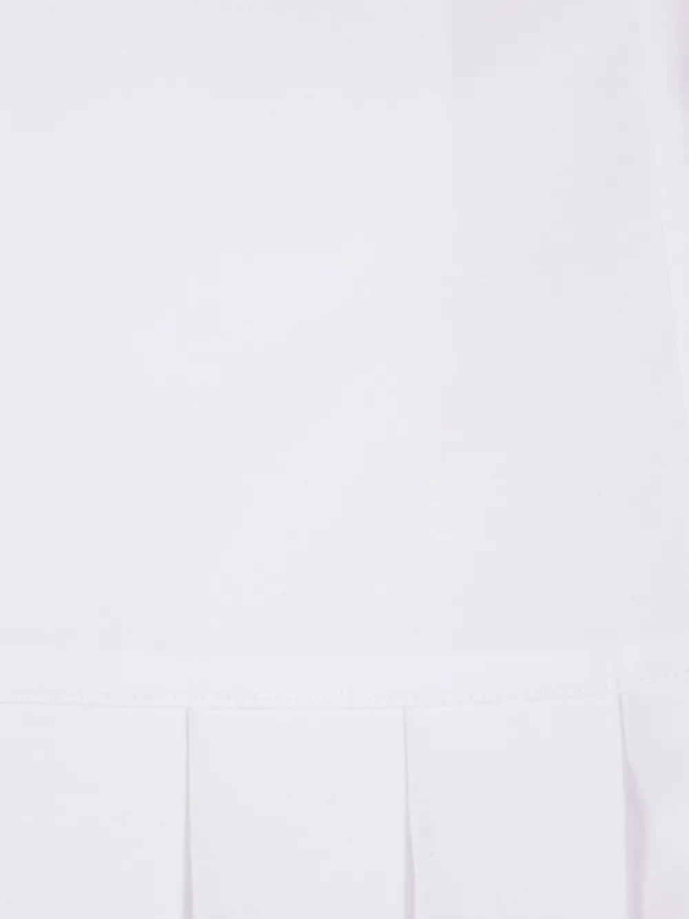 Chopova Lowena Geplooide blouse met spikes Wit