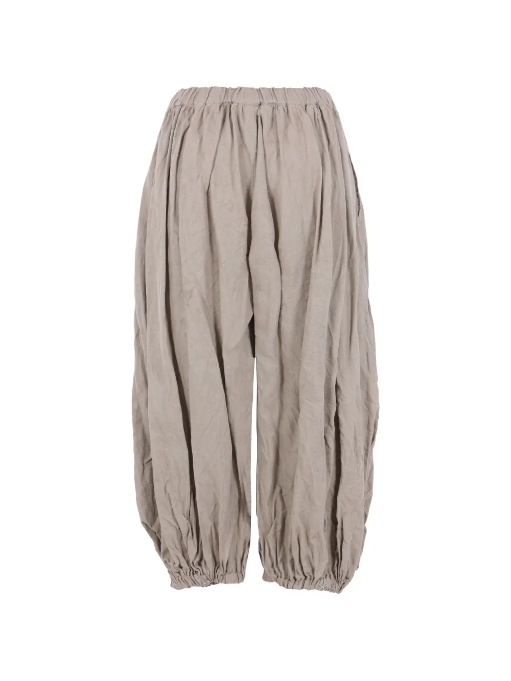  Comme Des Garçons Elasticated Balloon Trousers - Neutrals 