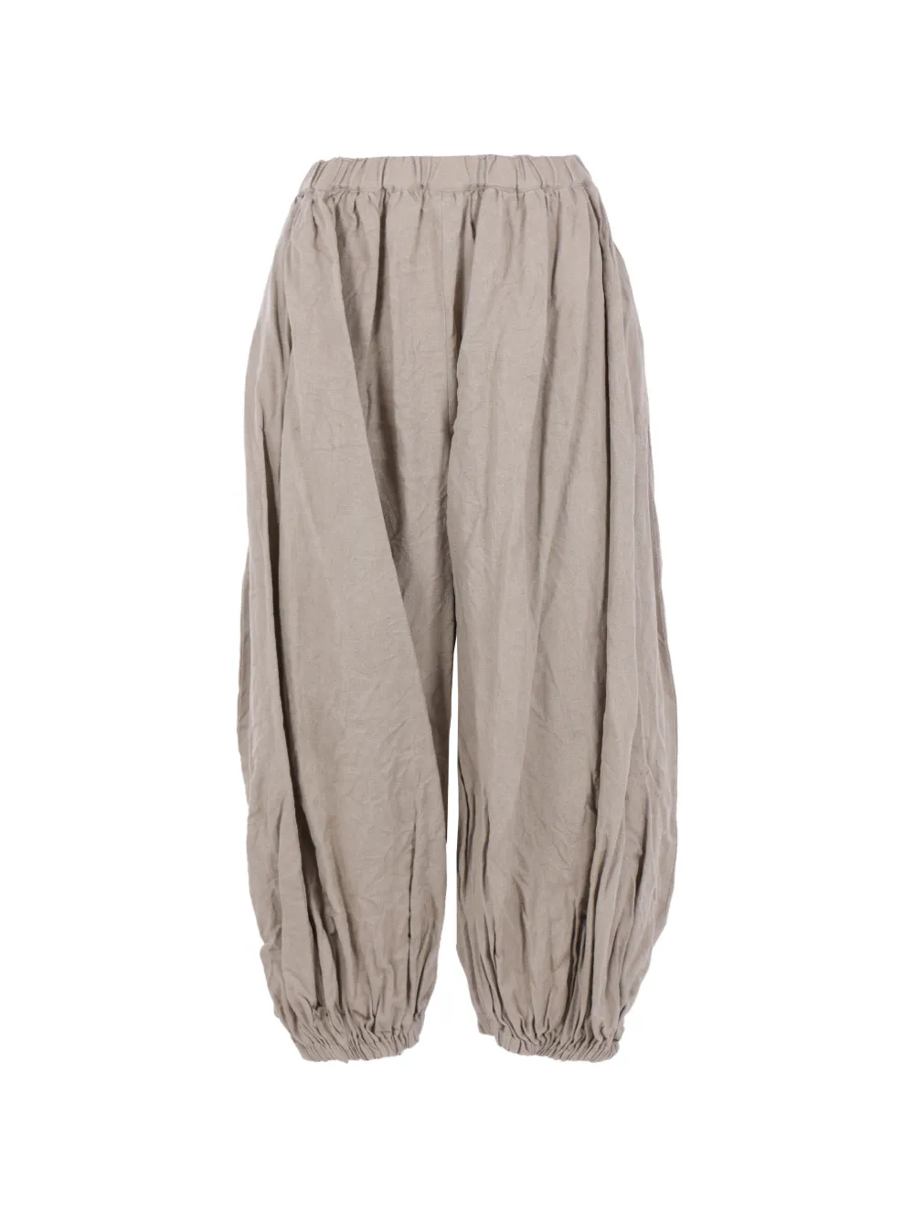 Comme Des Garçons elasticated balloon trousers - Toni neutri
