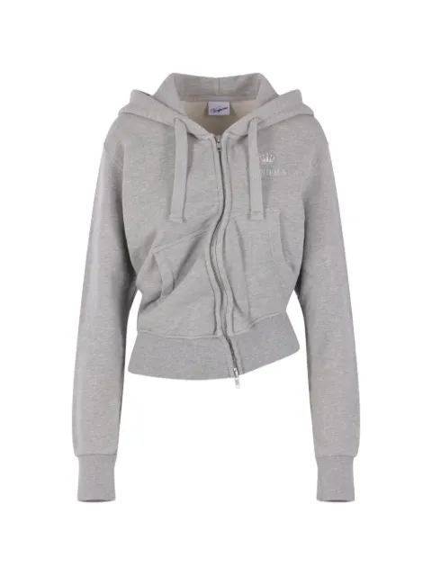 Vaquera hoodie con cierre