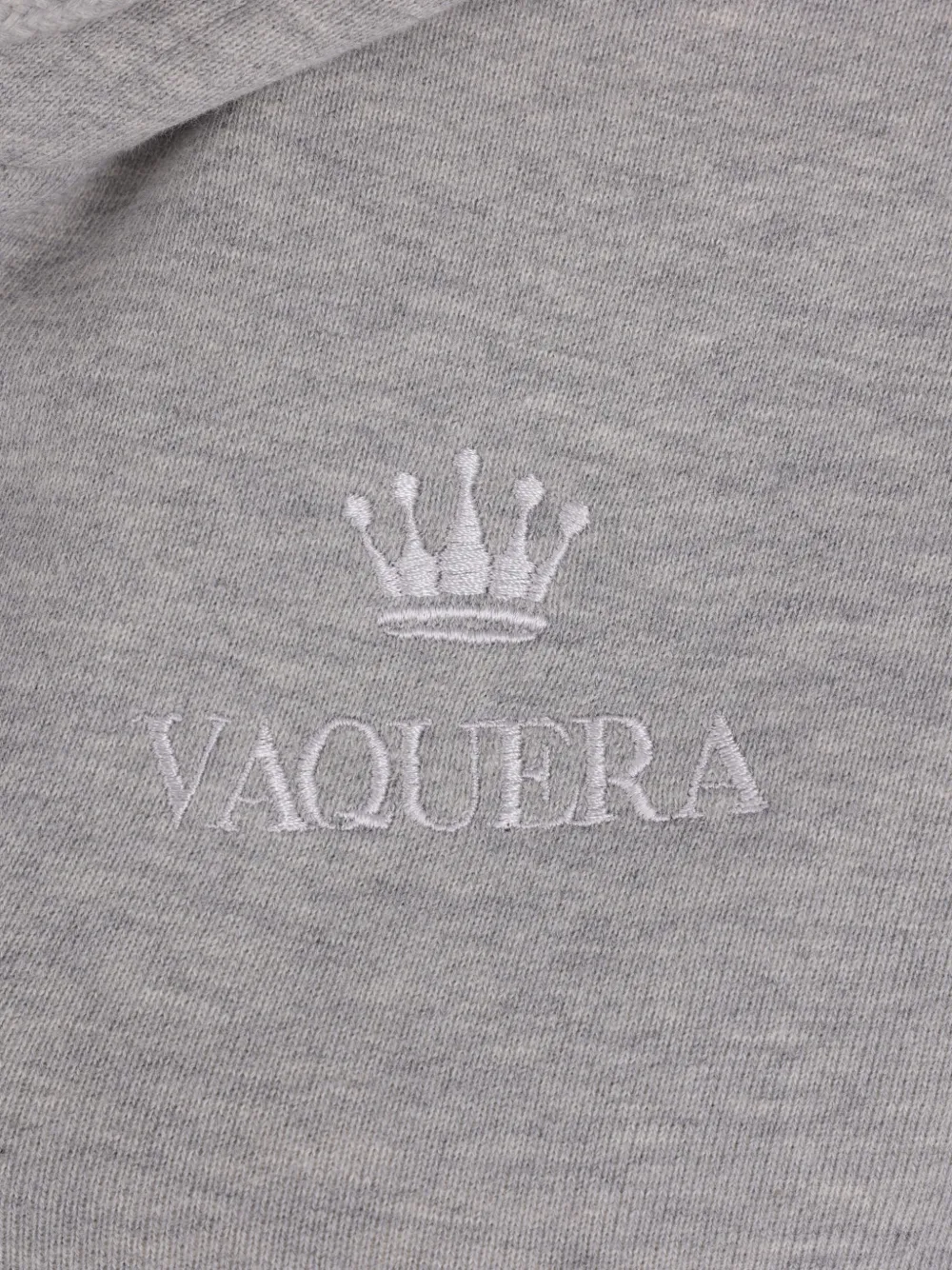 Vaquera Hoodie met rits Grijs