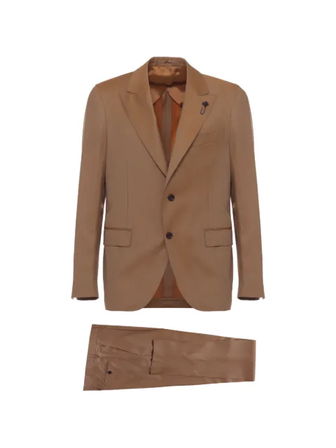 Lardini herringbone wool suit