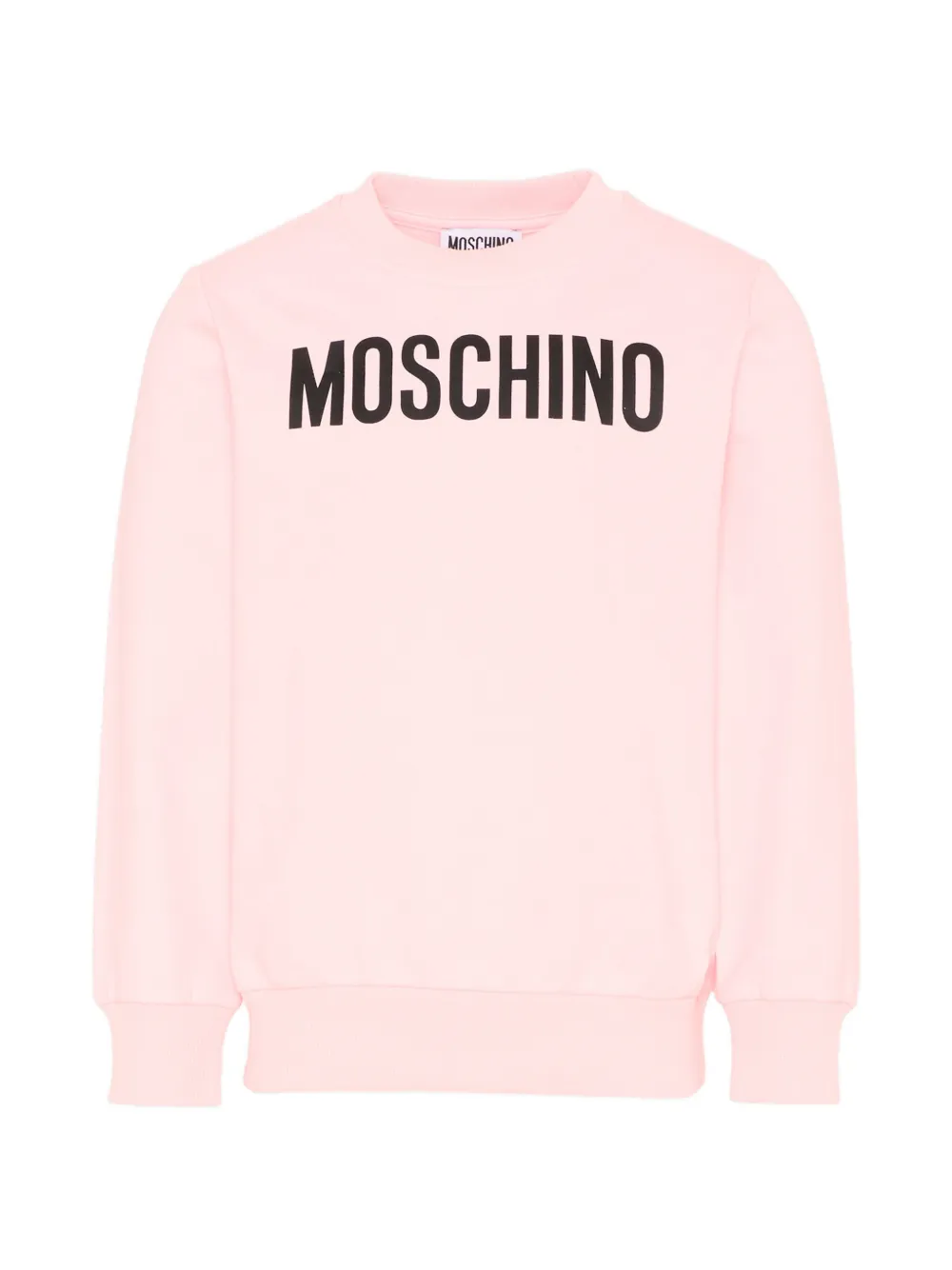 Moschino Kids logo-print sweatshirt - Rosa