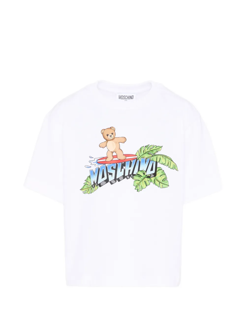 Moschino Kids short-sleeve T-shirt - Bianco