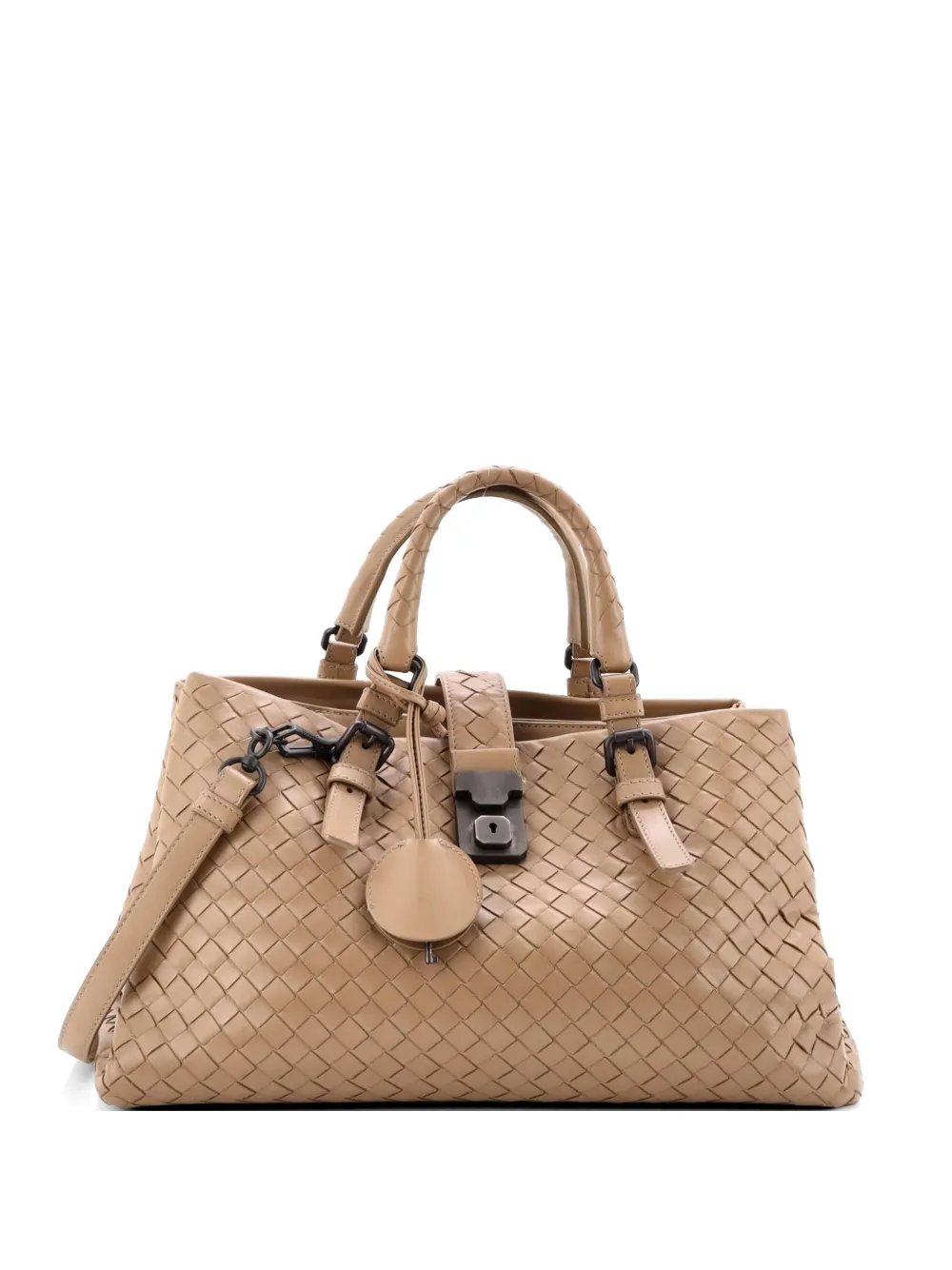 Bottega Veneta Pre-Owned Roma Bag Intrecciato Nappa Small tote bag - Toni neutri