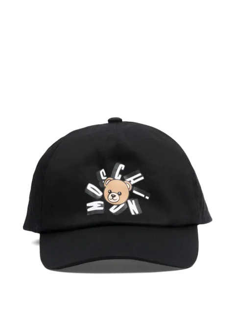 Moschino Kids logo-detail baseball cap