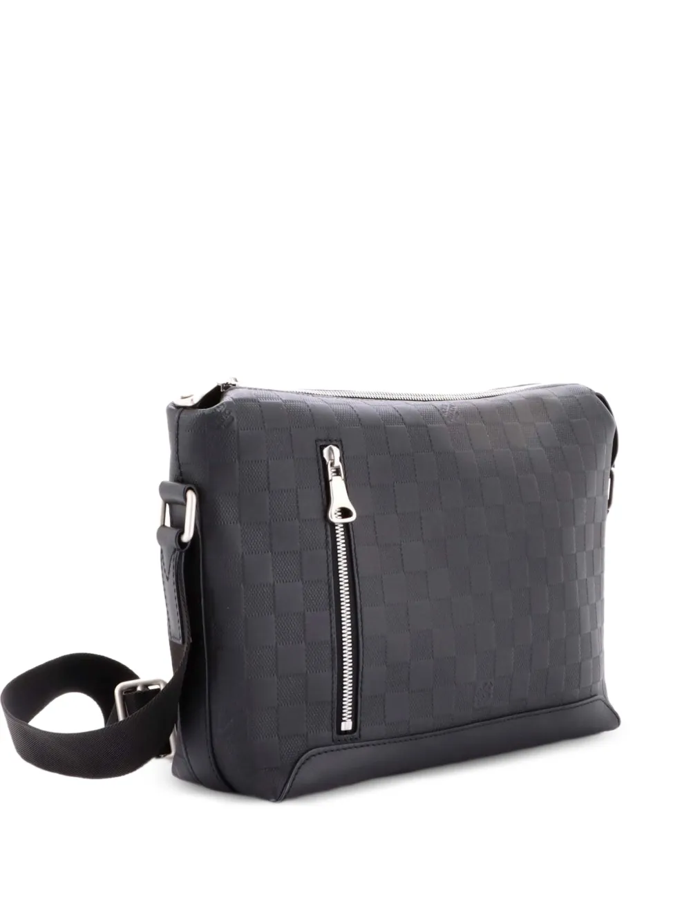 Louis Vuitton Pre-Owned Discovery Messenger Bag Damier Infini Leather PM crossbody bag - Nero