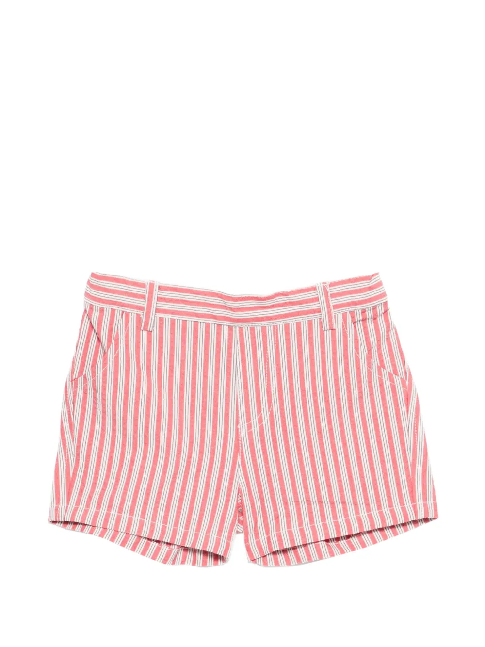 Tartine Et Chocolat striped shorts - Rosso