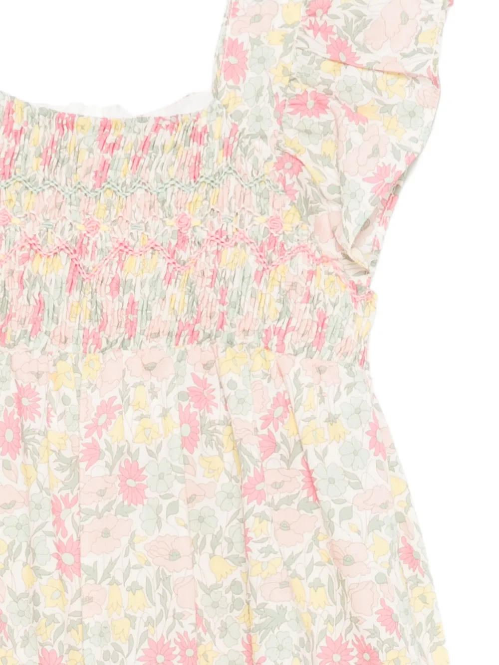 Tartine Et Chocolat Romper met bloemenprint Roze
