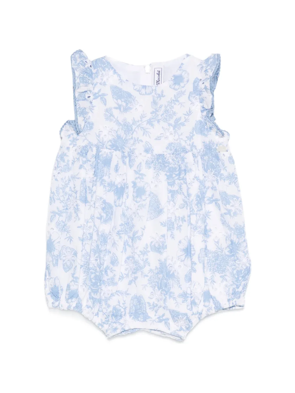 Tartine Et Chocolat ruffled floral-print shorties - Bianco