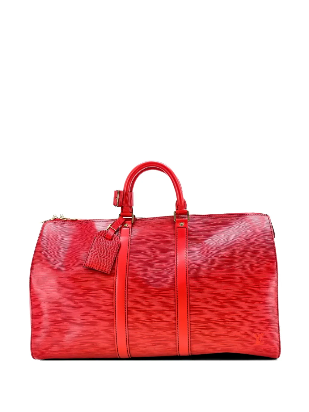 Louis Vuitton Pre-Owned Keepall Bag Epi Leather 45 travel bag - Rosso
