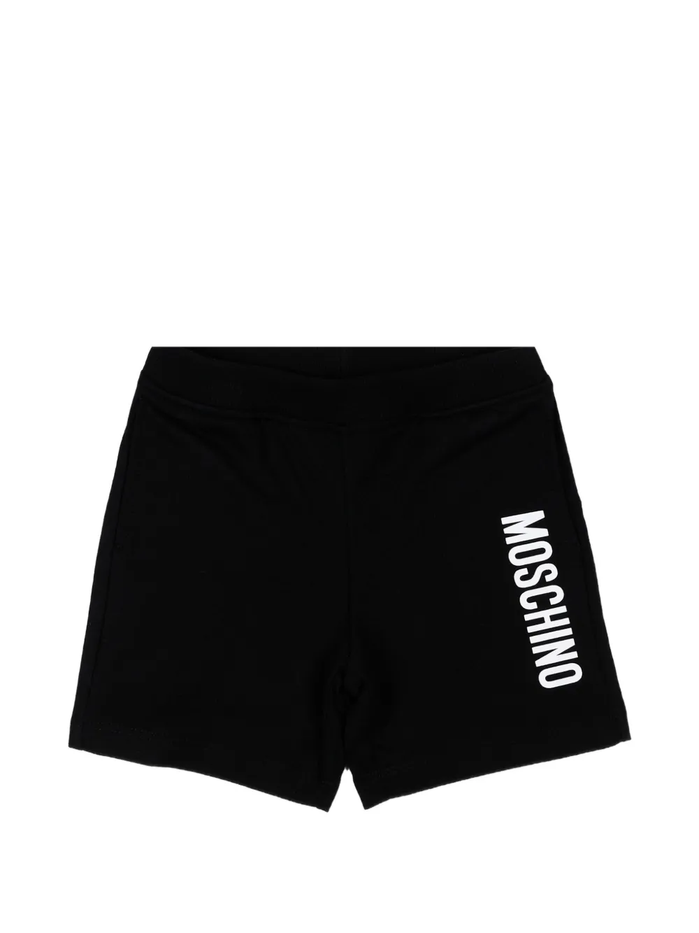 Moschino Kids logo shorts - Nero