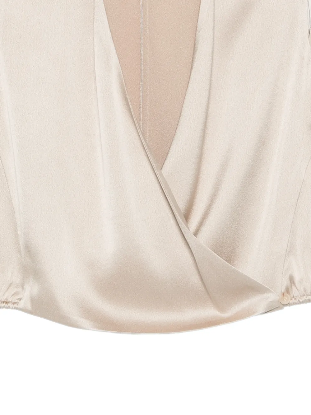 Alysi Cropped top Beige