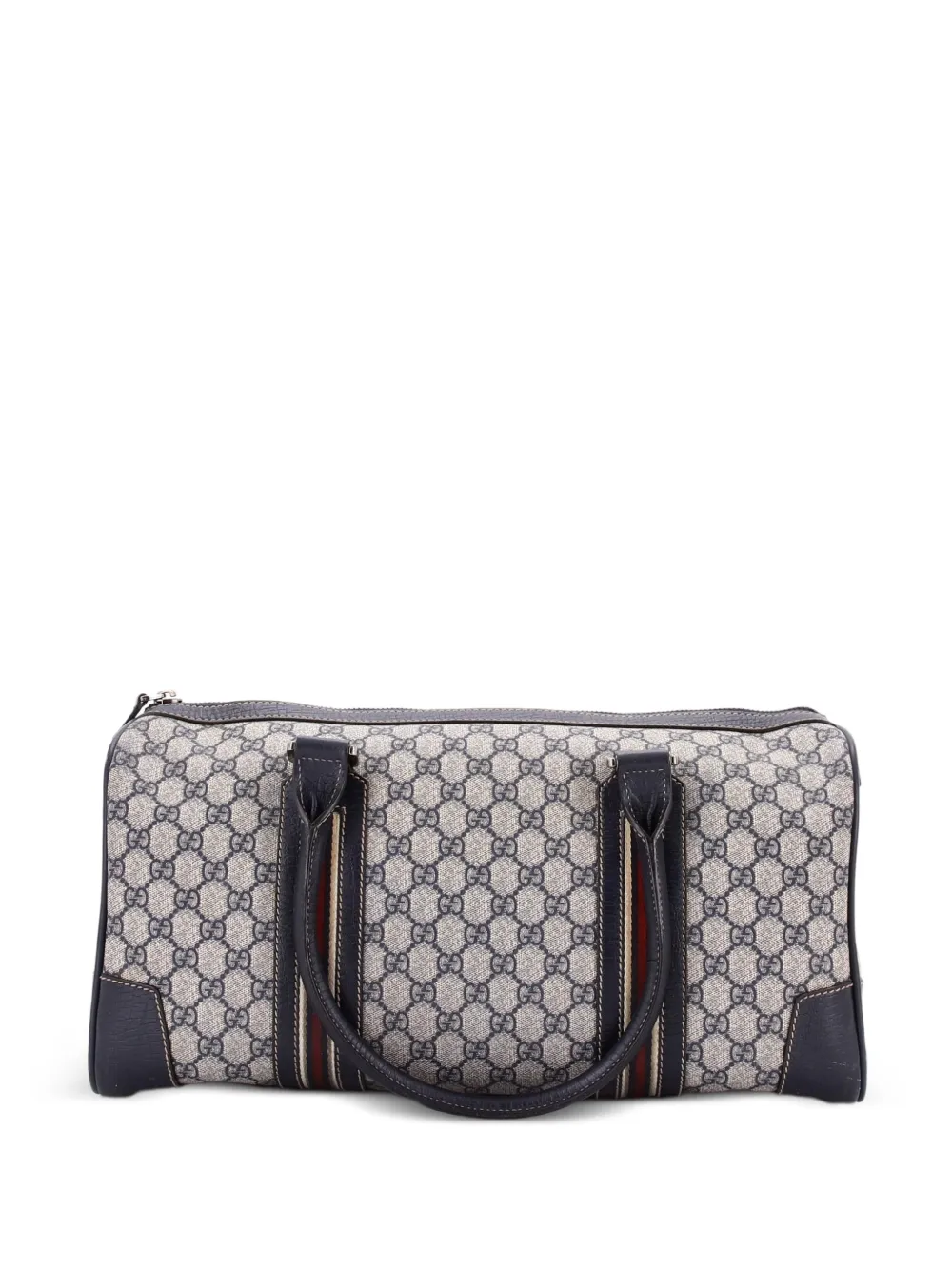 Gucci Pre-Owned Convertible Duffle Bag GG Coated Canvas Medium travel bag - Blu