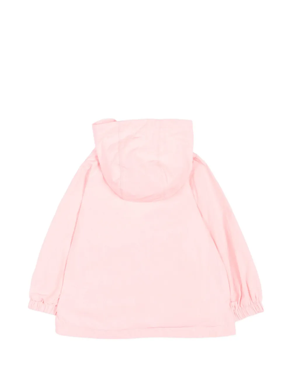 Moschino Kids Regenjack met capuchon en teddyprint Roze