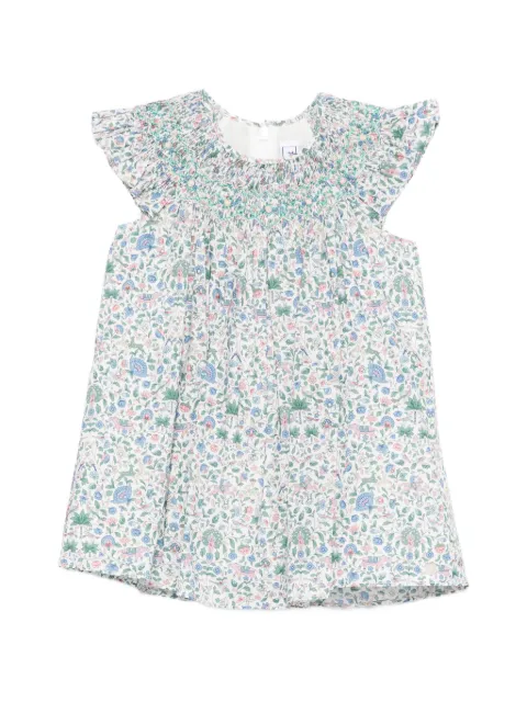 Tartine Et Chocolat vestido con estampado floral y volantes