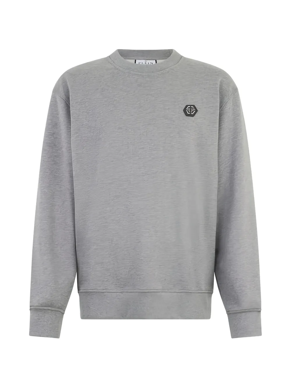 Philipp Plein logo patch sweatshirt - Grau