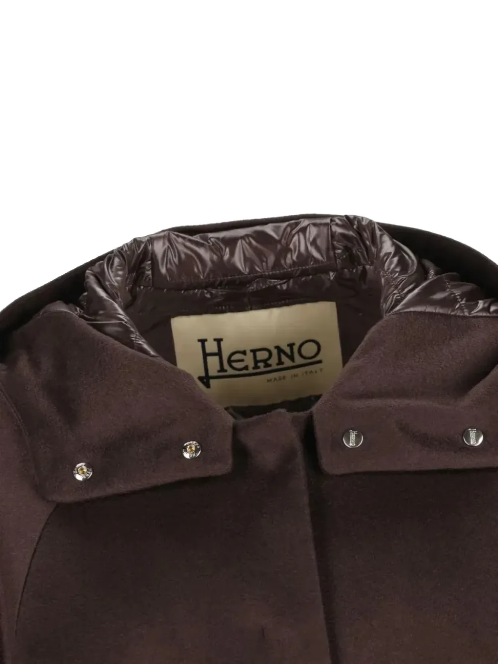 Herno Jack met vlakken Bruin