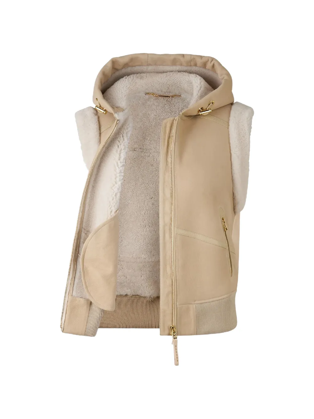  Bogner Hooded Waistcoat - Neutrals 