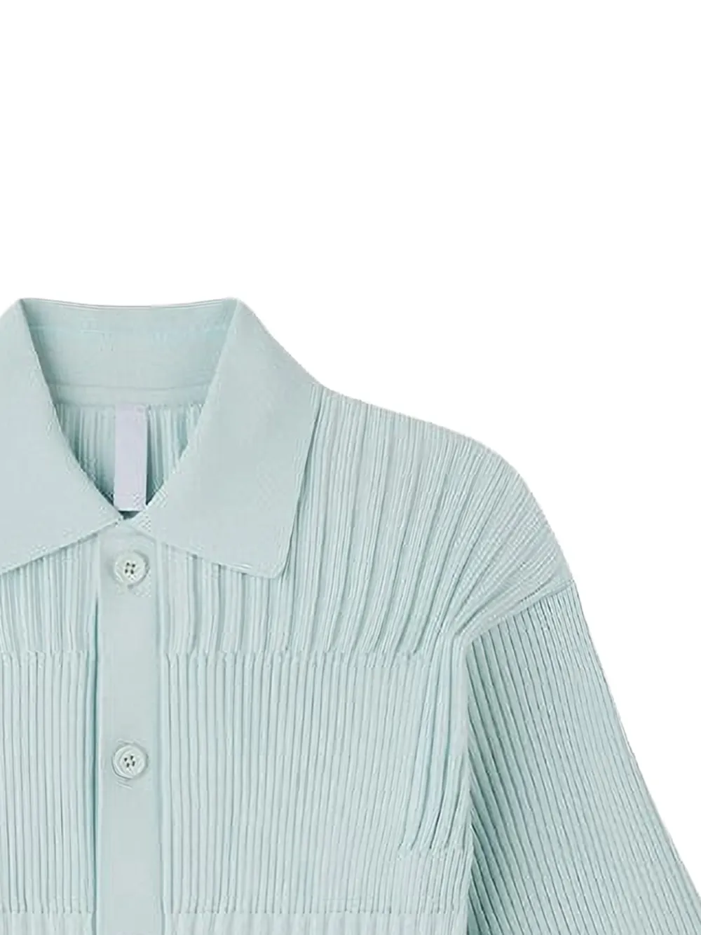  Cfcl Ribbed Ruffle-trim Cardigan - Blue 