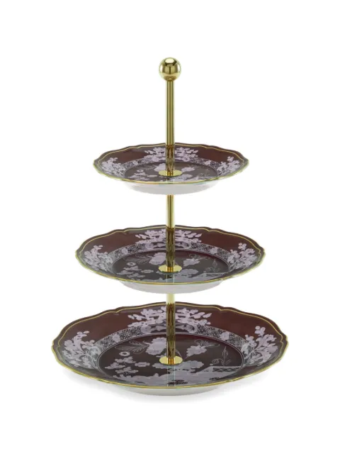 GINORI 1735 floral serving stand 