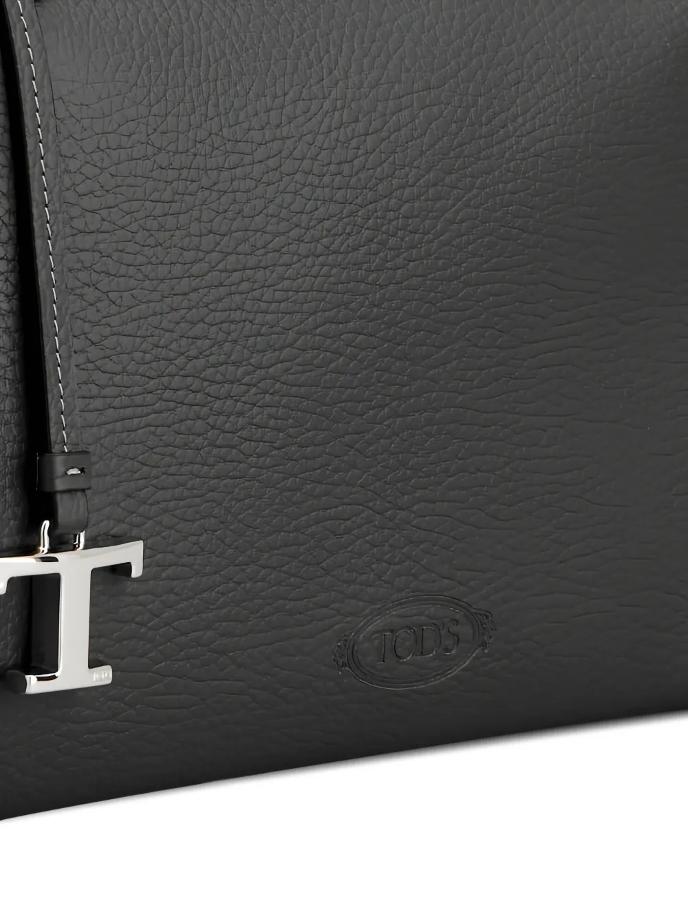 Tod's Leren shopper Zwart