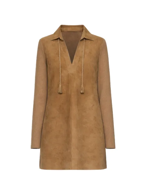 TOM FORD long-sleeve tie dress