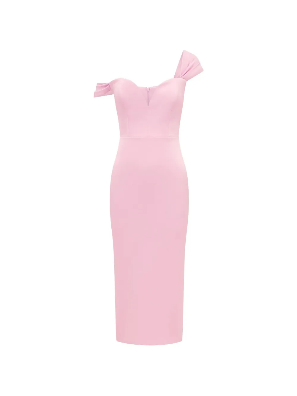 Alex Perry V-neck ruffled dress - Pink
