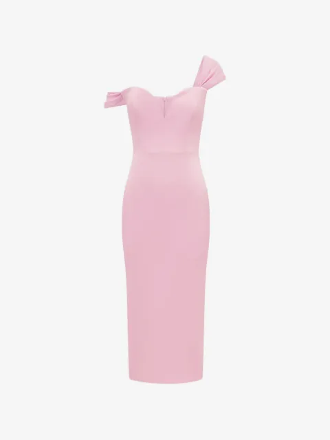 Alex Perry V-neck ruffled dress