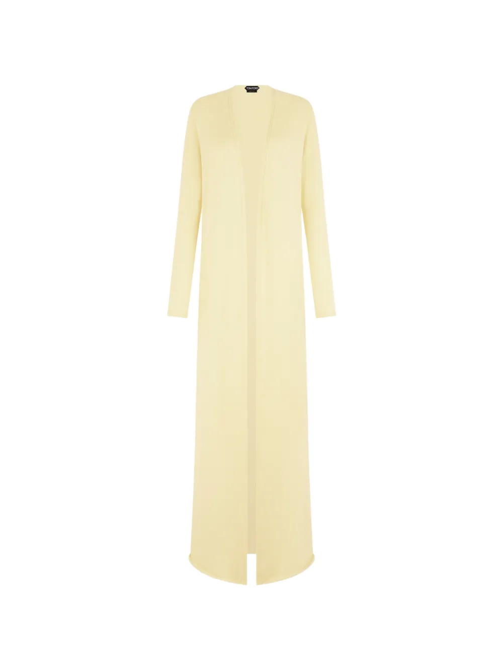 TOM FORD longline cardigan - Giallo