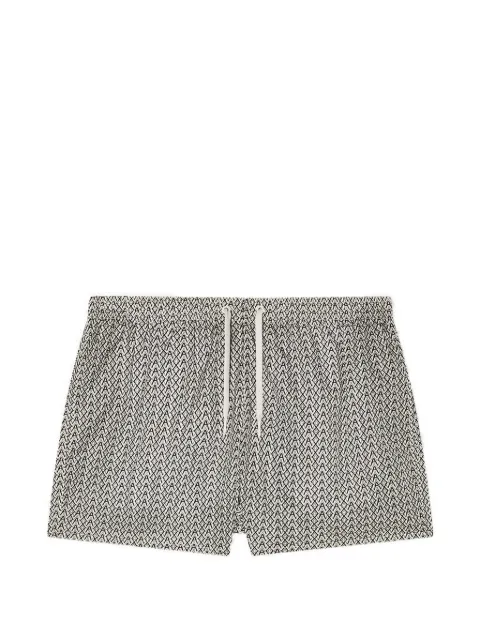 Armani Exchange short de bain à motif géométrique
