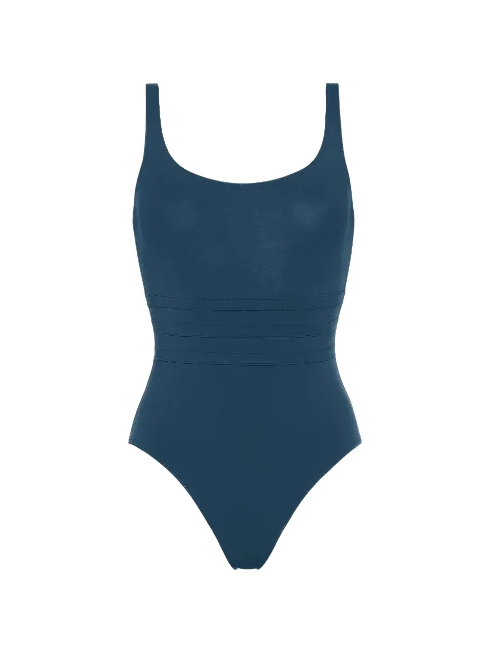 ERES scoop-neck textured swimsuit - Blau