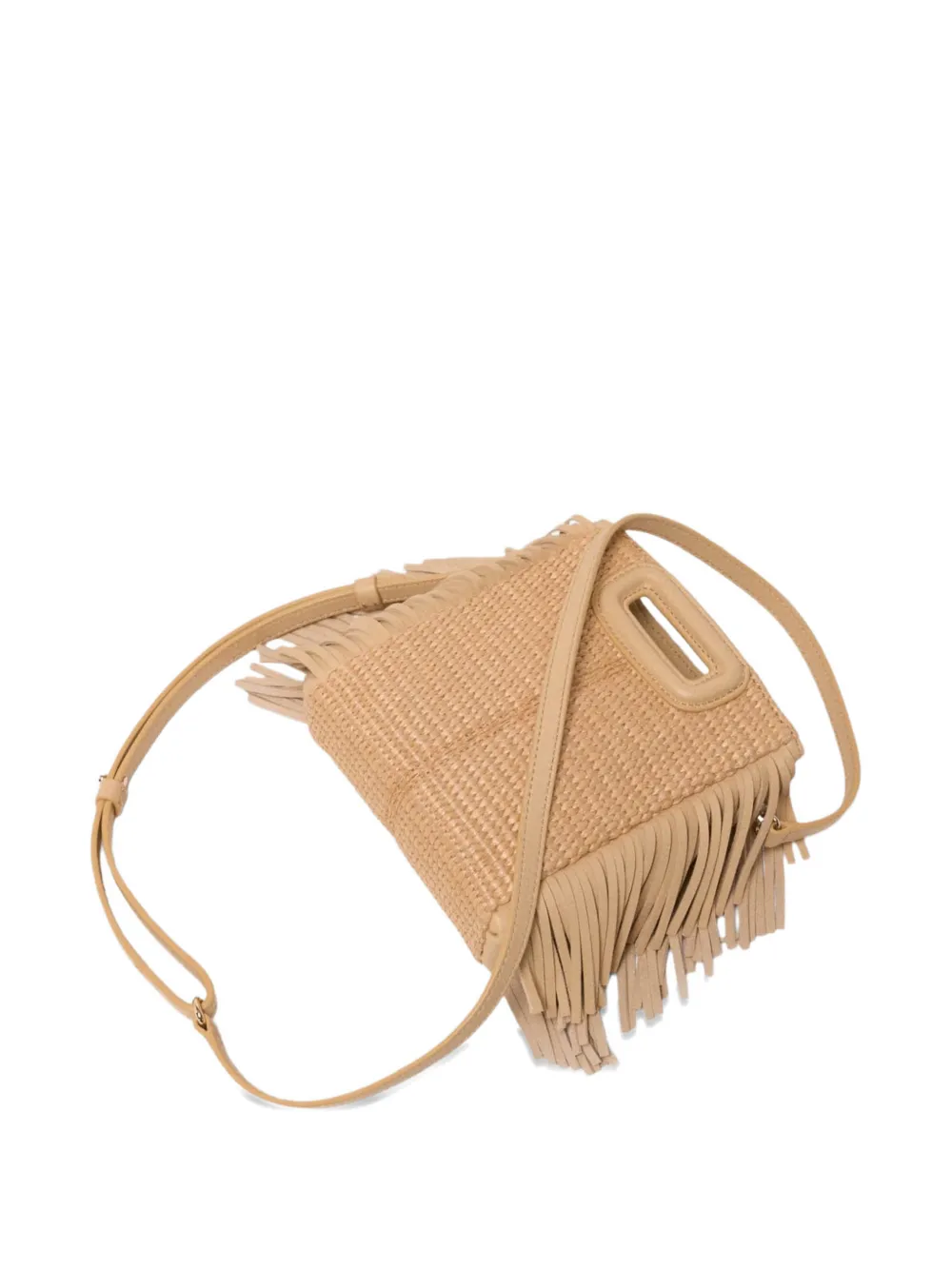  Maje Braded Shoulder Bag - Neutrals 