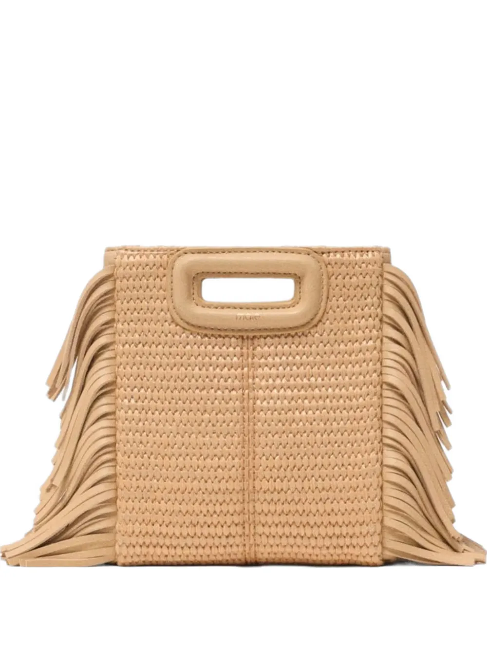 Maje braded shoulder bag - Toni neutri