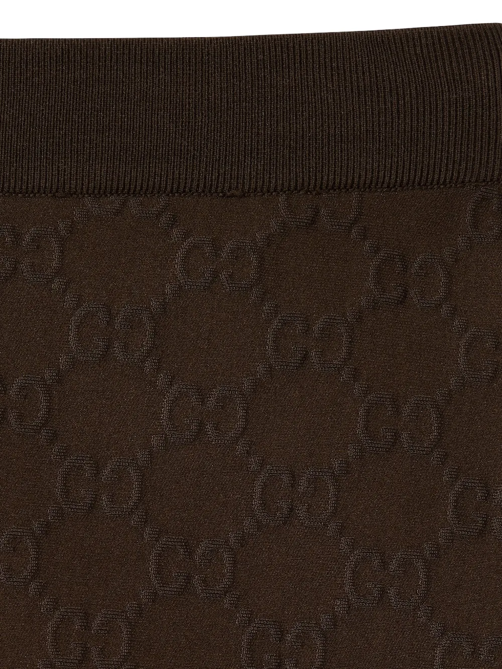 Gucci Legging met jacquard Bruin