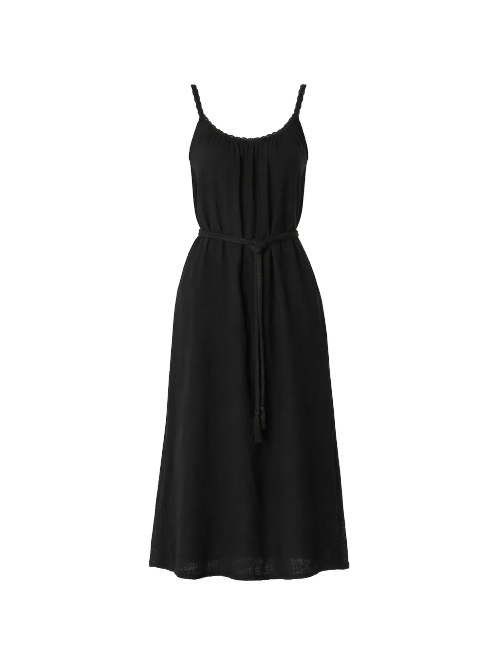 Xirena braided-strap midi dress - Nero
