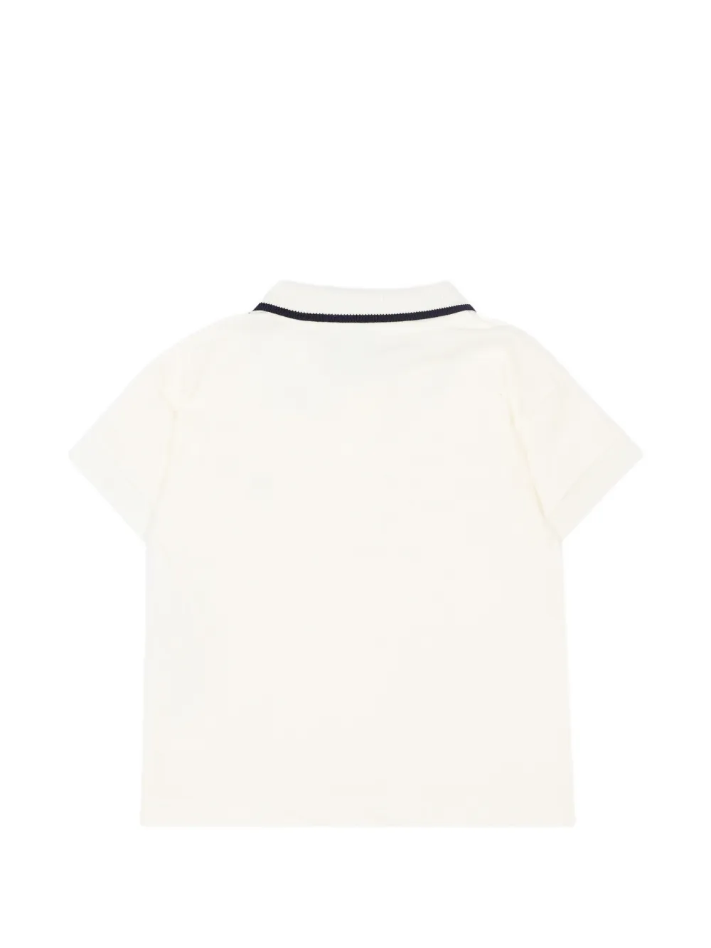Petit Bateau Poloshirt met korte mouwen Wit