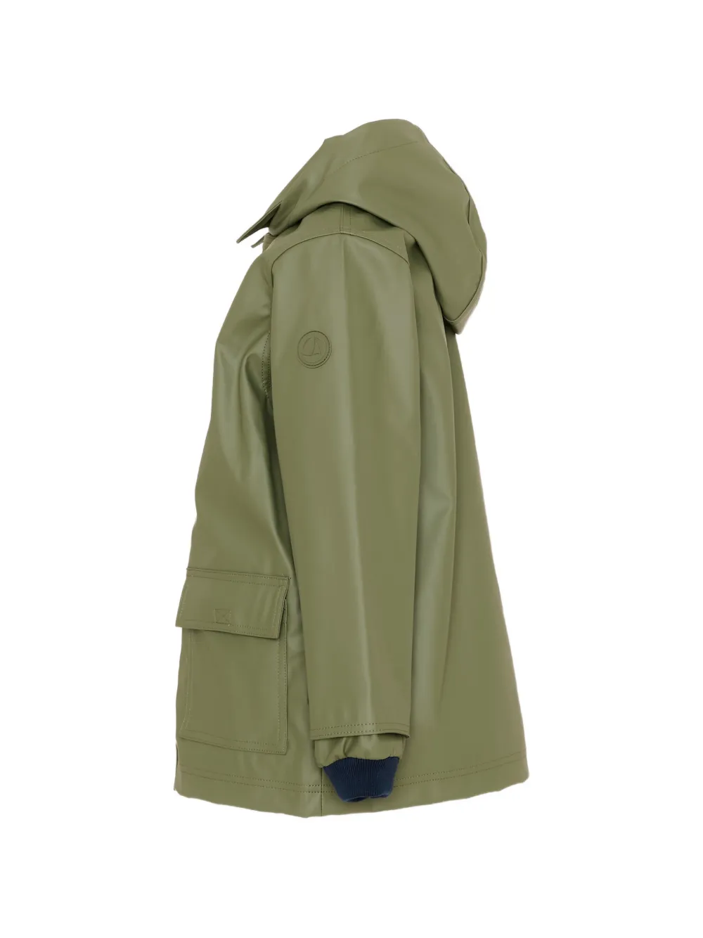  Petit Bateau Hooded Raincoat - Green 