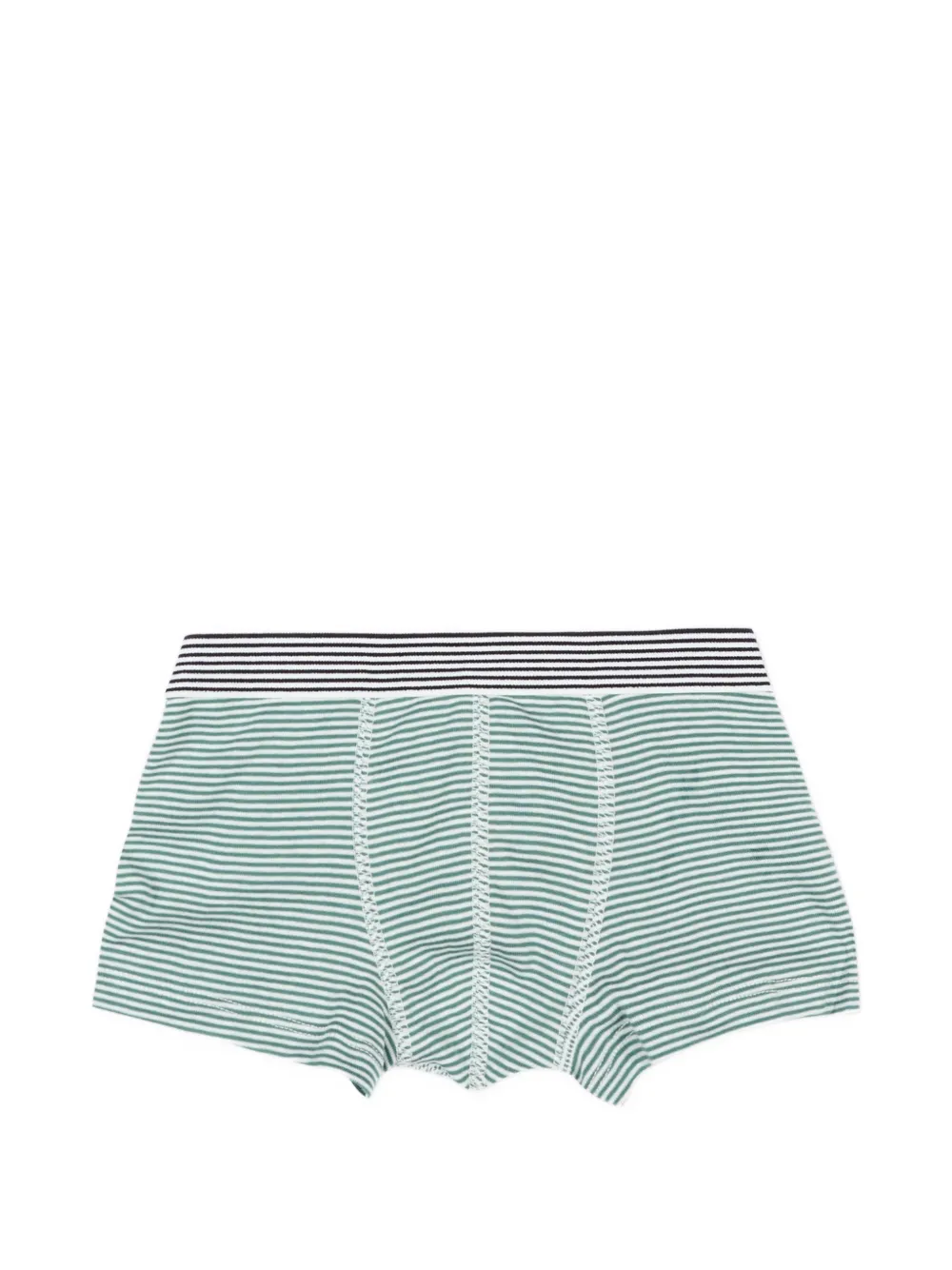  Petit Bateau Printed Boxers (set Of Three) - Green 