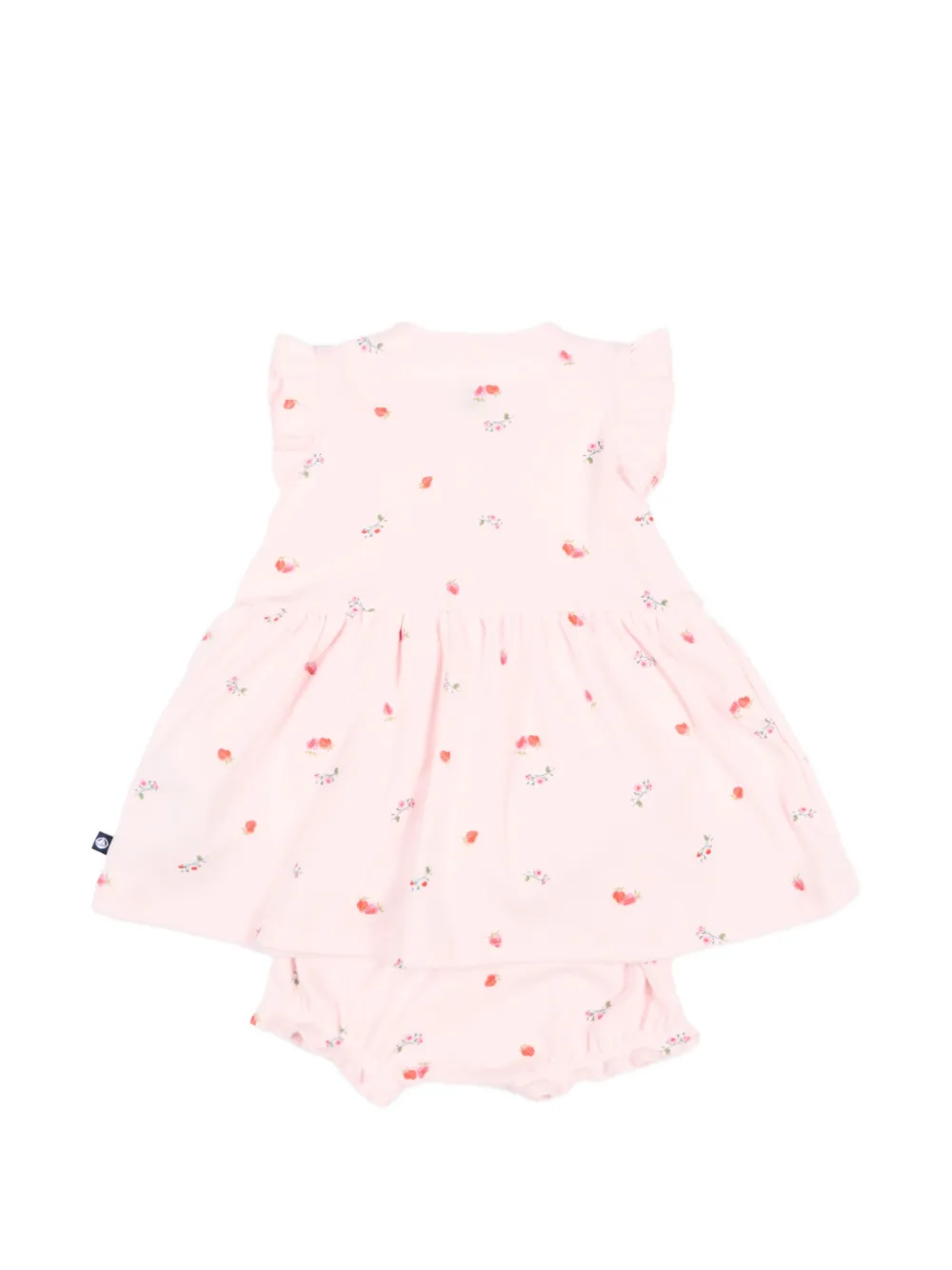 Petit Bateau Jurkenset met bloemenprint Roze