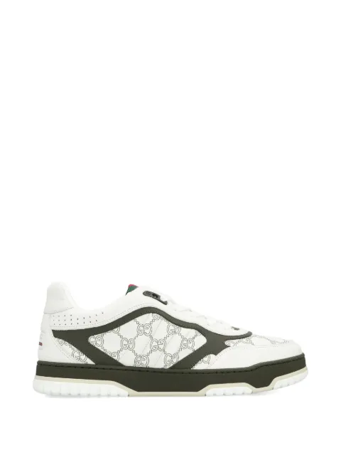 Gucci gg motif leather sneakers