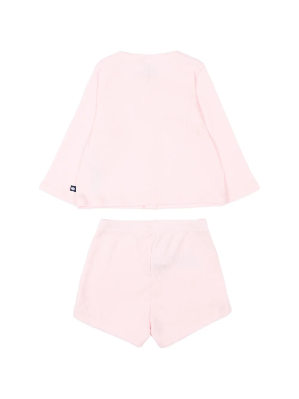  Petit Bateau T-shirts And Shorts Set (set Of Three) - Pink 
