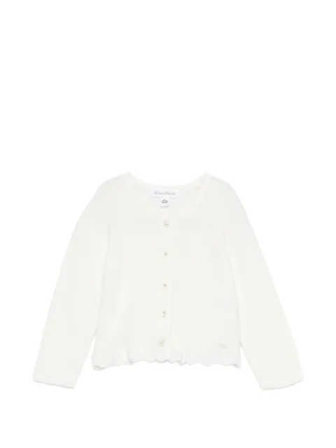 Tartine Et Chocolat scalloped cardigan