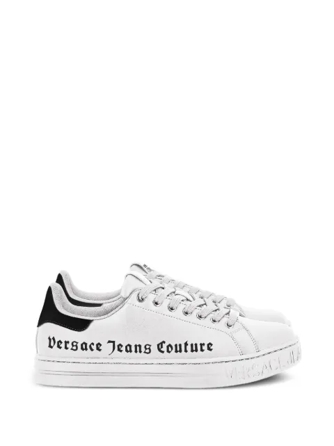 Versace Jeans Couture tenis con logo estampado