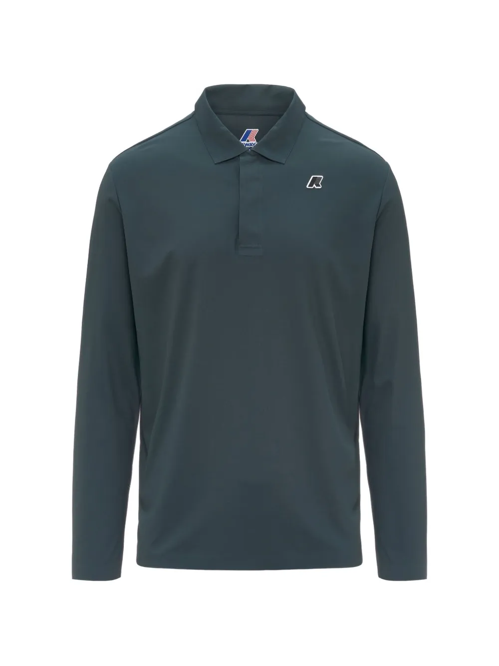 K-Way Cleek long-sleeved polo shirt - Verde