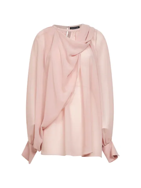 Gianluca Capannolo draped top