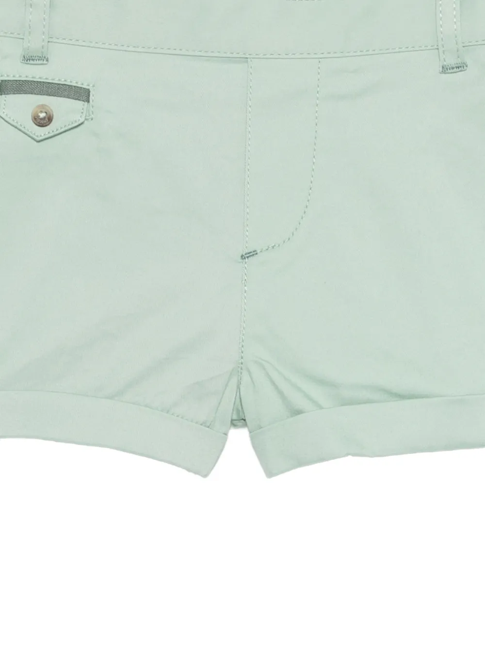 Tartine Et Chocolat Gabardine shorts Groen