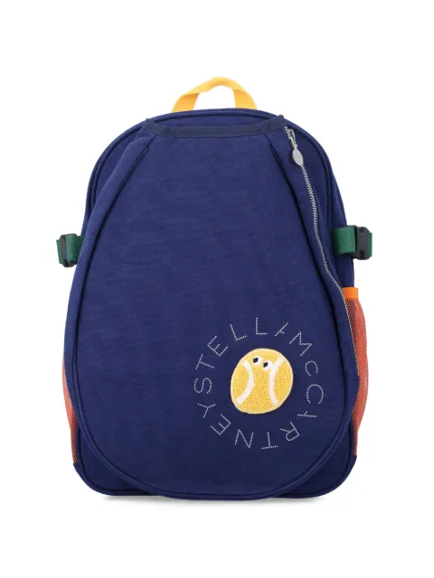 Stella McCartney Kids tennis-ball-motif backpack